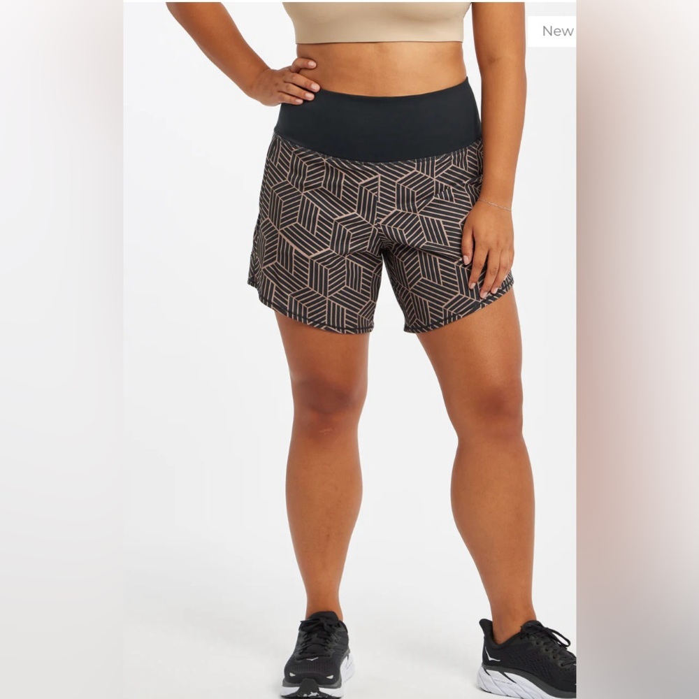 Oiselle High Rise Long Roga Shorts